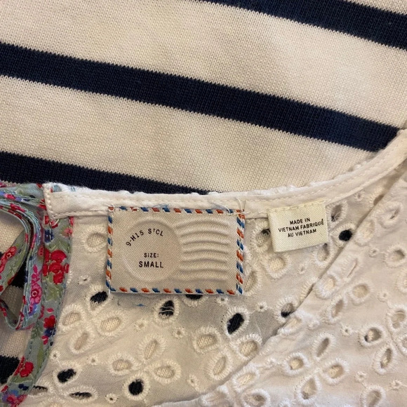 Anthropologie Postmark Jola Striped Dress Tunic - Picture 9 of 9